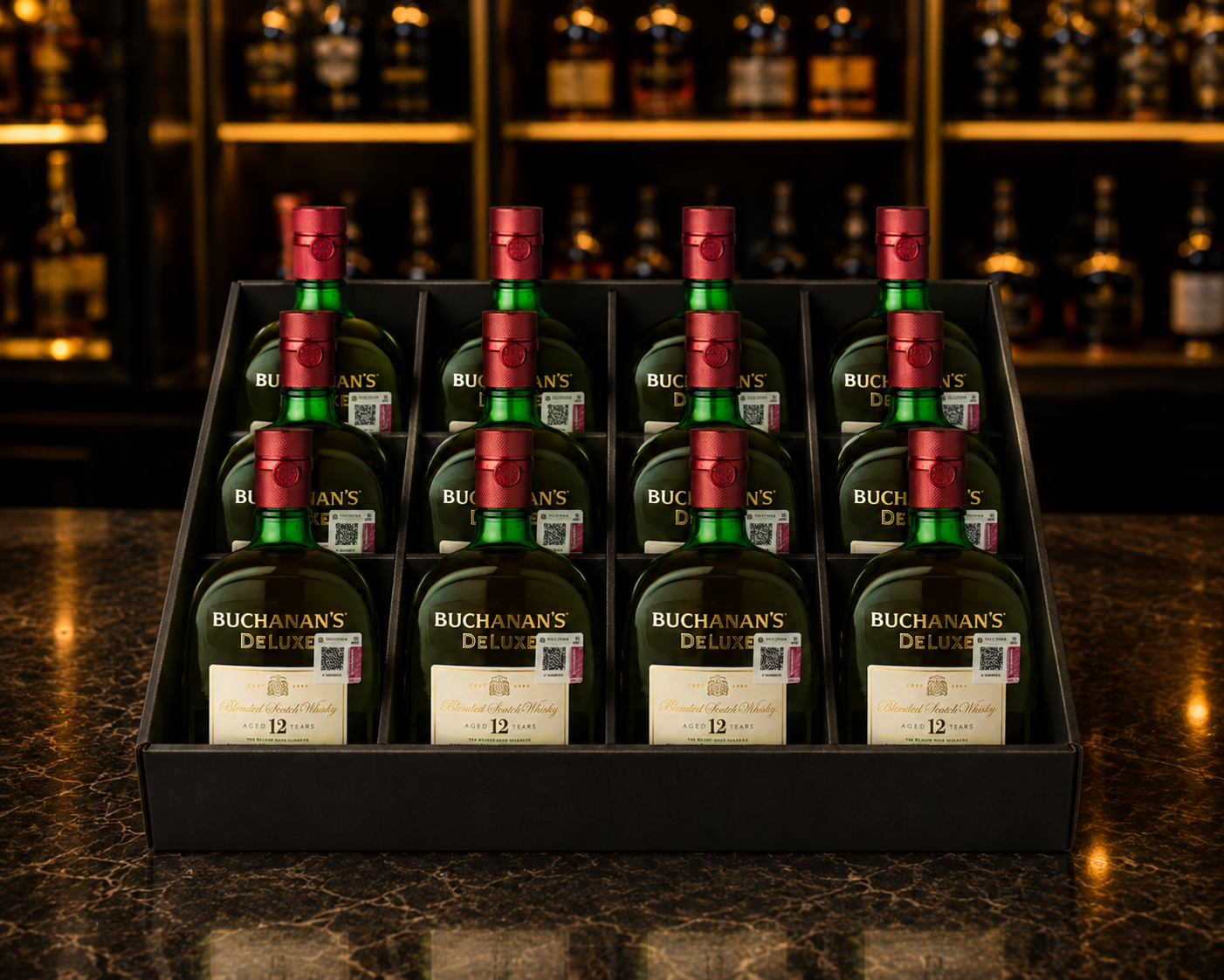 Whisky Buchanan's Deluxe 12 Years 1 L