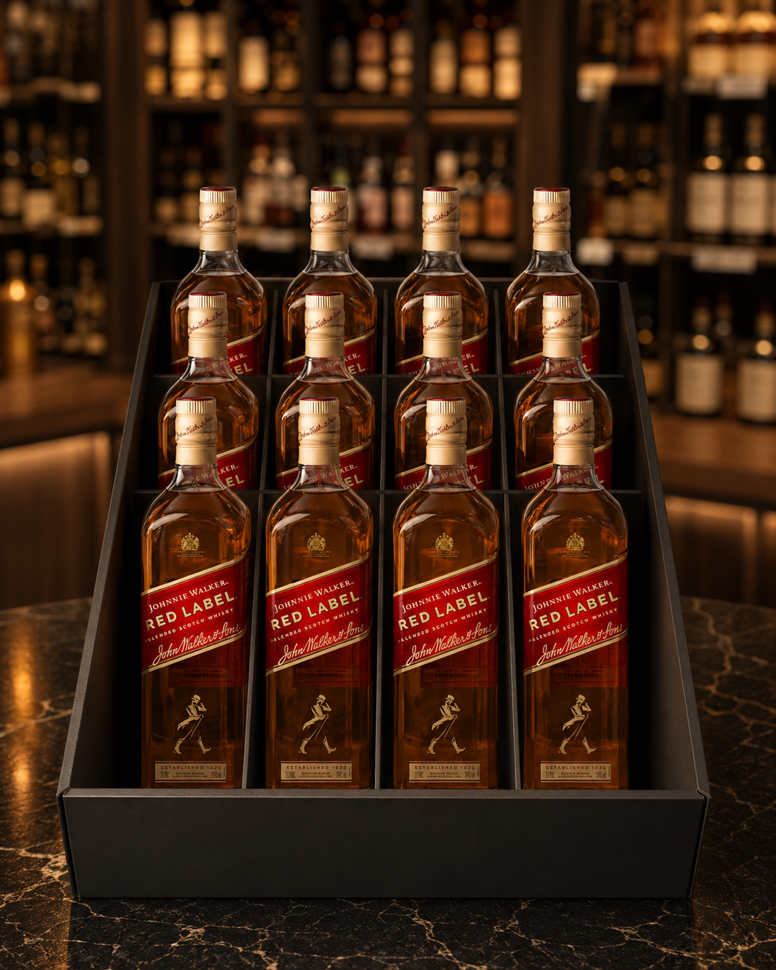 Whisky Johnnie Walker Red Label Blended Scotch 1 L