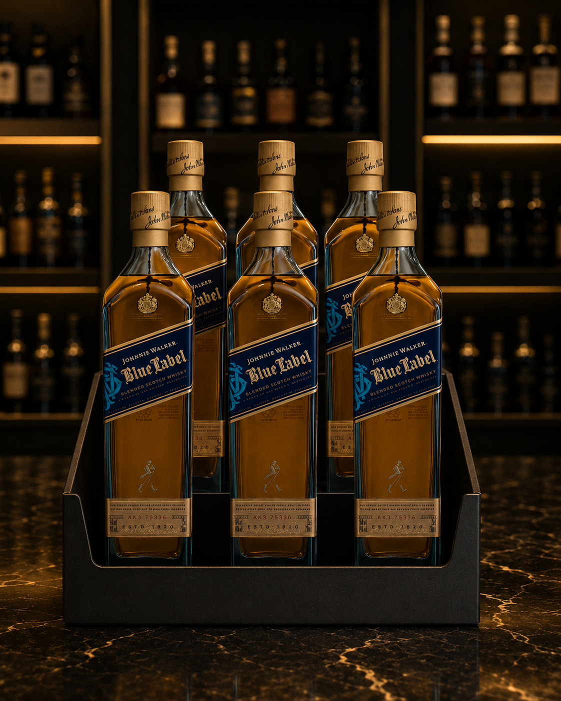 Johnnie Walker Blue Label Blended Scotch 750ml